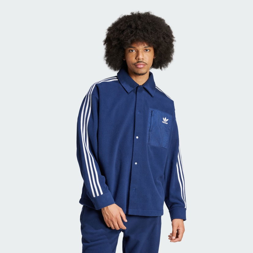 Srajce adidas Performance Adicolor Polar Fleece Modra | IX5217