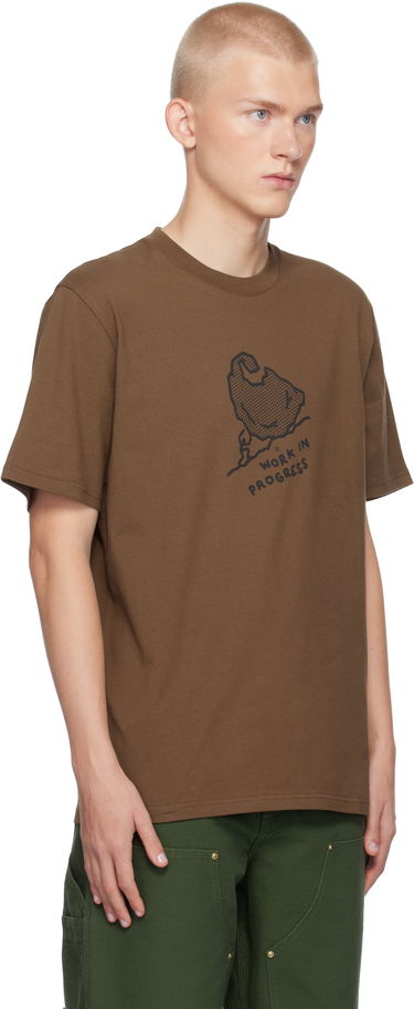 Majica Carhartt WIP Move On Up Graphic Print T-Shirt Rjava | I033988, 1