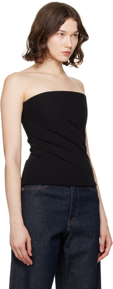 Majica brez rokavov Versace Versace Strapless Twisted Top Črna | 1020826_1A14475, 1