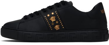 Oblačila Versace Versace Studded Greca Črna | 1014460_1A13065, 2