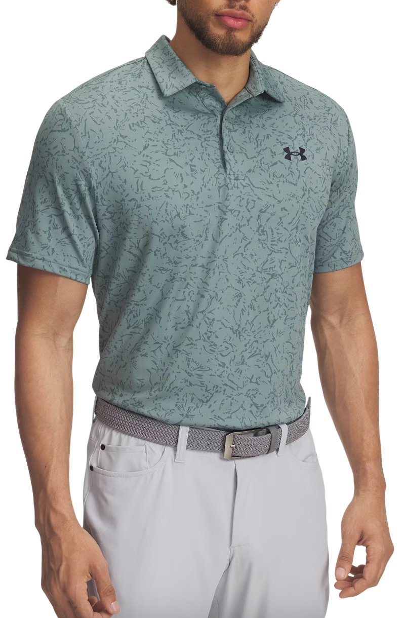 Polo majica Under Armour Playoff 3.0 Printed Polo Turkizna | 1378677-323