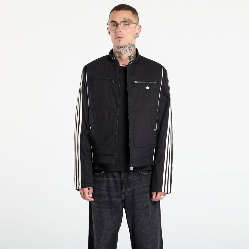 Jakna adidas Originals Premium Waxed Jacket Črna | JV7620