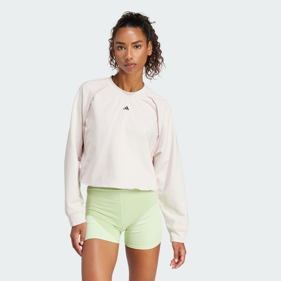 Pulover adidas Performance Power Hidden Racerback Overlay Bela | IT9199, 0