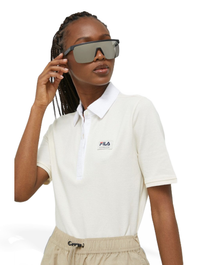 Polo majica FILA Tarbeck Cropped Polo T-Shirt Bela | FAW0421