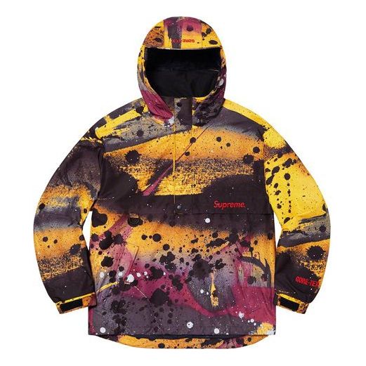 Parka Supreme GORE-TEX Anorak Splash Ink Half Zipper Jacket Večbarvna | SUP-SS20-031