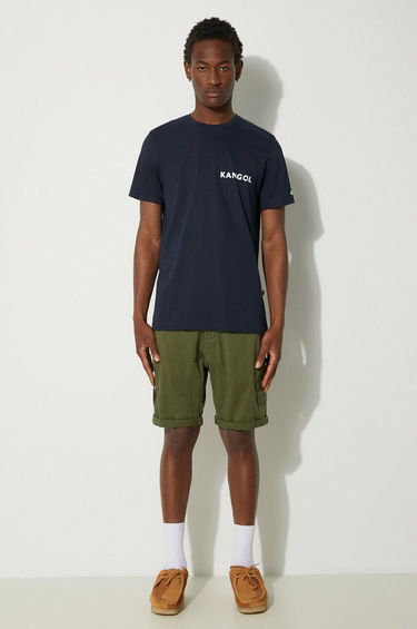 Majica Kangol Heritage Basic T-Shirt With Print Modra | KLHB003, 1