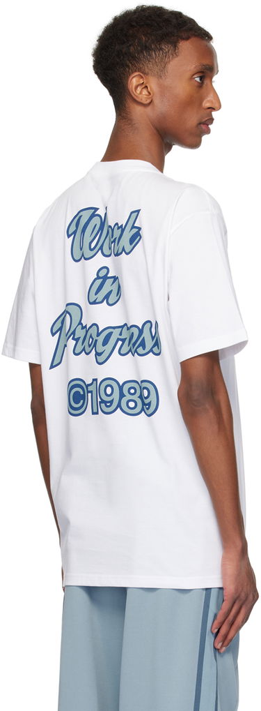 Majica Carhartt WIP Spill Logo Print T-Shirt Bela | I033950, 2