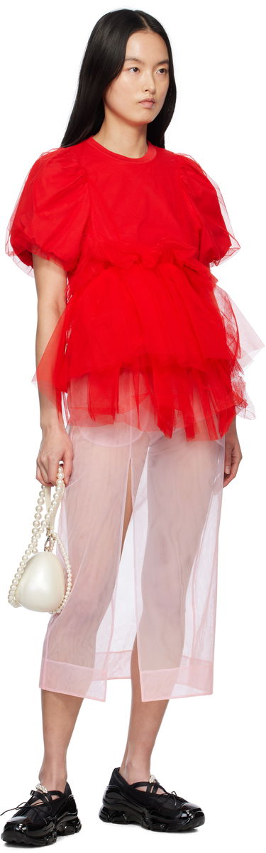 Obleke Simone Rocha Simone Rocha Beaded Tracker Ballerinas Črna | HT19B 0755, 4
