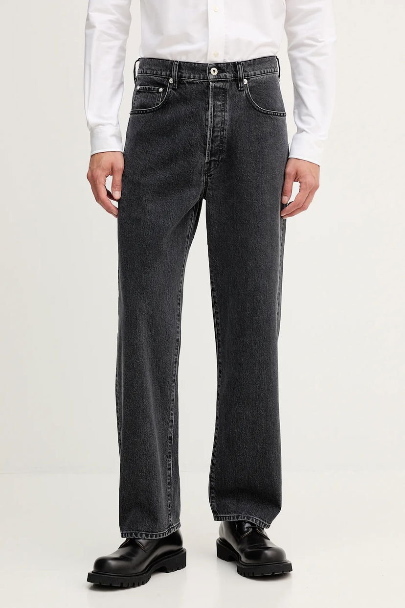 Kavbojke KENZO Kenzo Loose Fit Jeans Črna | FF65DP4306C4