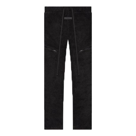 Hlače Fear of God Essentials Polar Fleece Pant Črna | FOG-SS22-2530