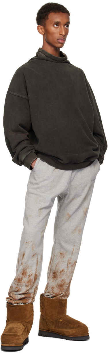 Pleteni pulover We11done Standard Logo Turtleneck Sweatshirt Zelena | WD-TS3-24-731-U-BK, 3