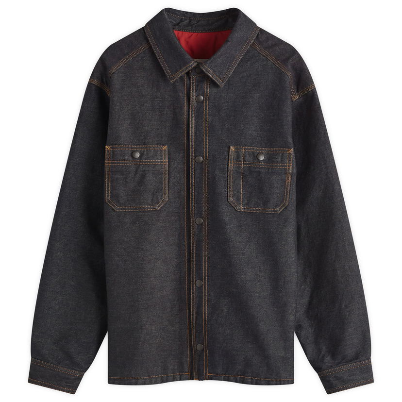Srajce Moncler Shirt Denim Modra | 2F000-16-596IF-77A