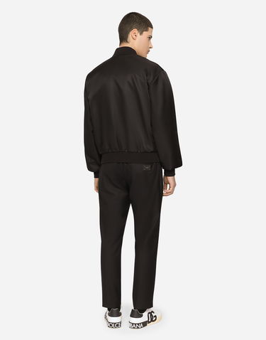 Bomber jakna Dolce & Gabbana Dolce & Gabbana Button Bomber Jacket Črna | G9VD2TFUMNQN0000, 3