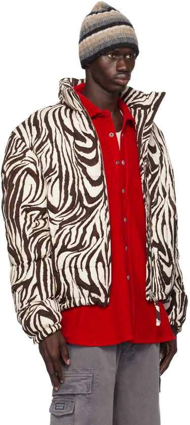 Puhovka ERL ERL Zebra Quilted Puffer Črna | ERL09C002, 1