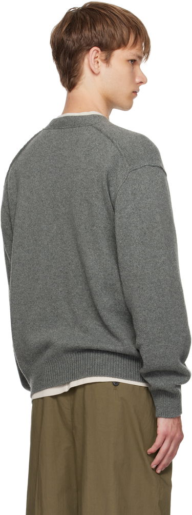 Pleteni pulover The Row The Row Mats Cardigan Siva | 1024-Y960, 2