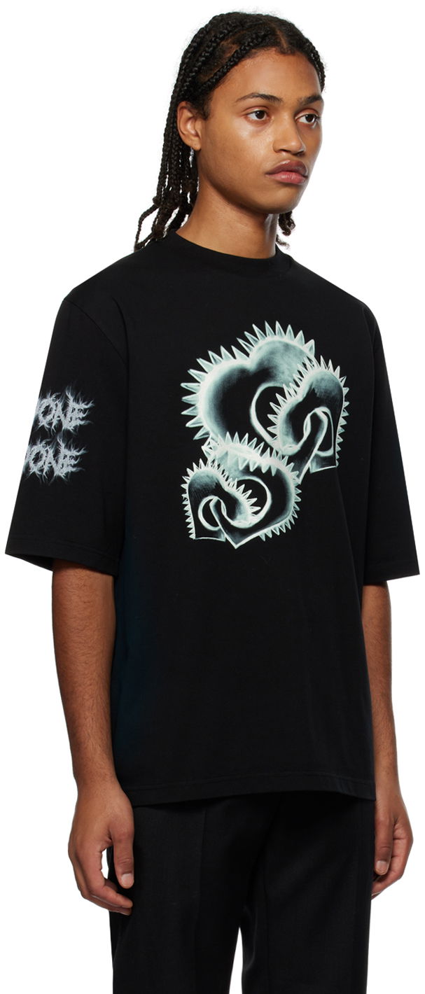 Majica We11done We11done Graphic Print T-Shirt Črna | WD-TT3-23-748-U-BK, 1