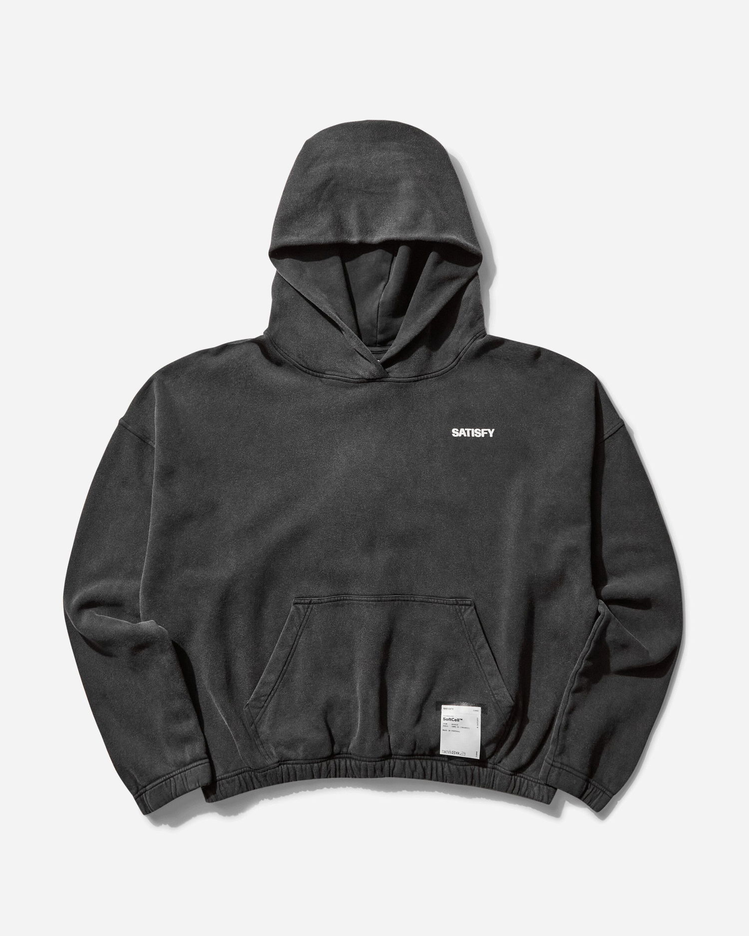 Pulover Satisfy SoftCell Hoodie Črna | 11046 AB-SAB, 1
