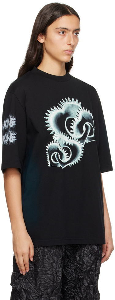 Majica We11done We11done Graphic Print T-Shirt Črna | WD-TT3-23-748-U-BK, 4