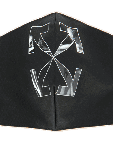 Modni dodatki Off-White Caravaggio Arrow Simple Mask Črna | OMRG003F21FAB003 1009, 6