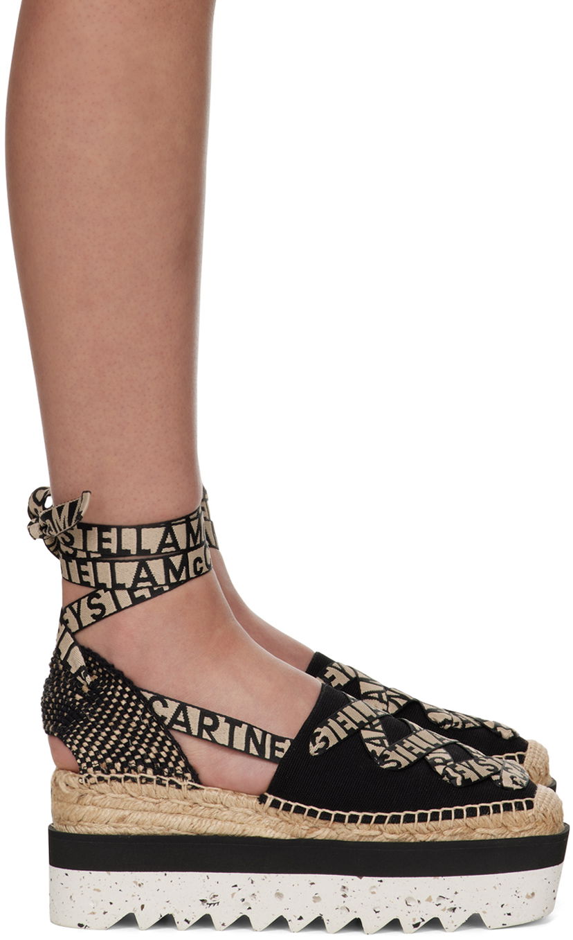 Superge in čevlji Stella McCartney Platform Espadrilles Črna | 800159N0222