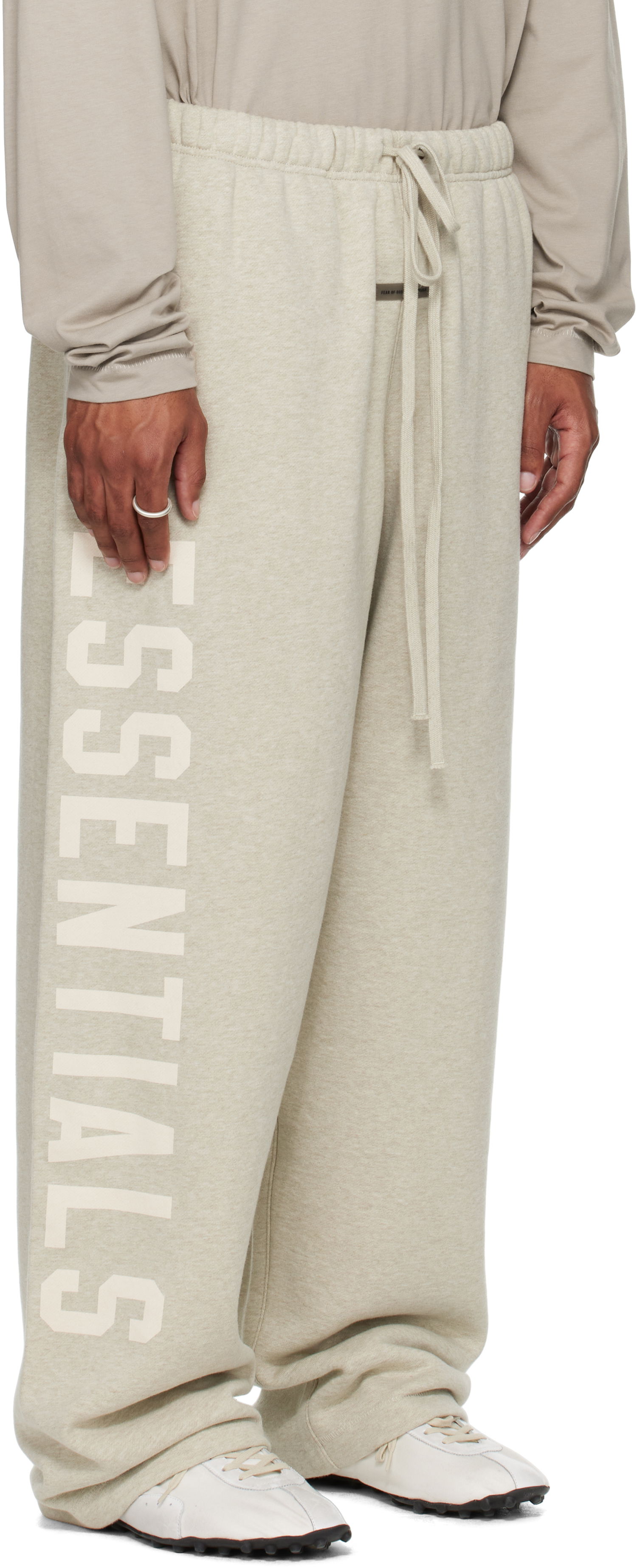 Trenirka Fear of God Fear of God ESSENTIALS Fleece Lounge Sweatpants Bež | 130SP254322F, 1