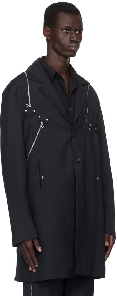 Jakna KIKO KOSTADINOV Kiko Kostadinov Knox Multi Zip Blazer Črna | KKAW24J03-44, 1