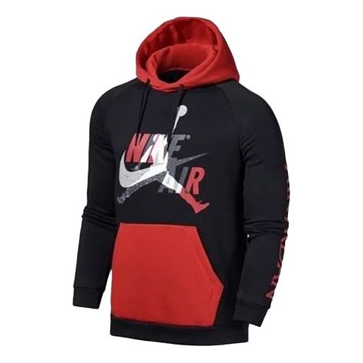 Pulover Jordan Jordan Jumpman Classics Contrast Hoodie Črna | CU1556-011