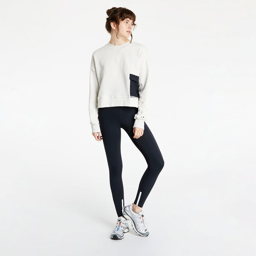 Pulover Under Armour Project Rock Fleece Crew White Bela | 1365989-110