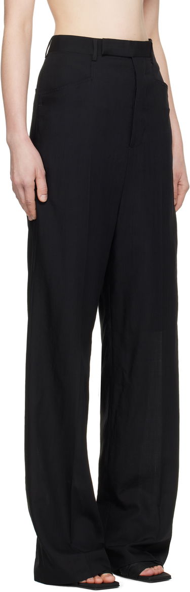 Hlače Rick Owens Rick Owens Hollywood Mastadon Trousers Črna | RP01E7352 WG, 1