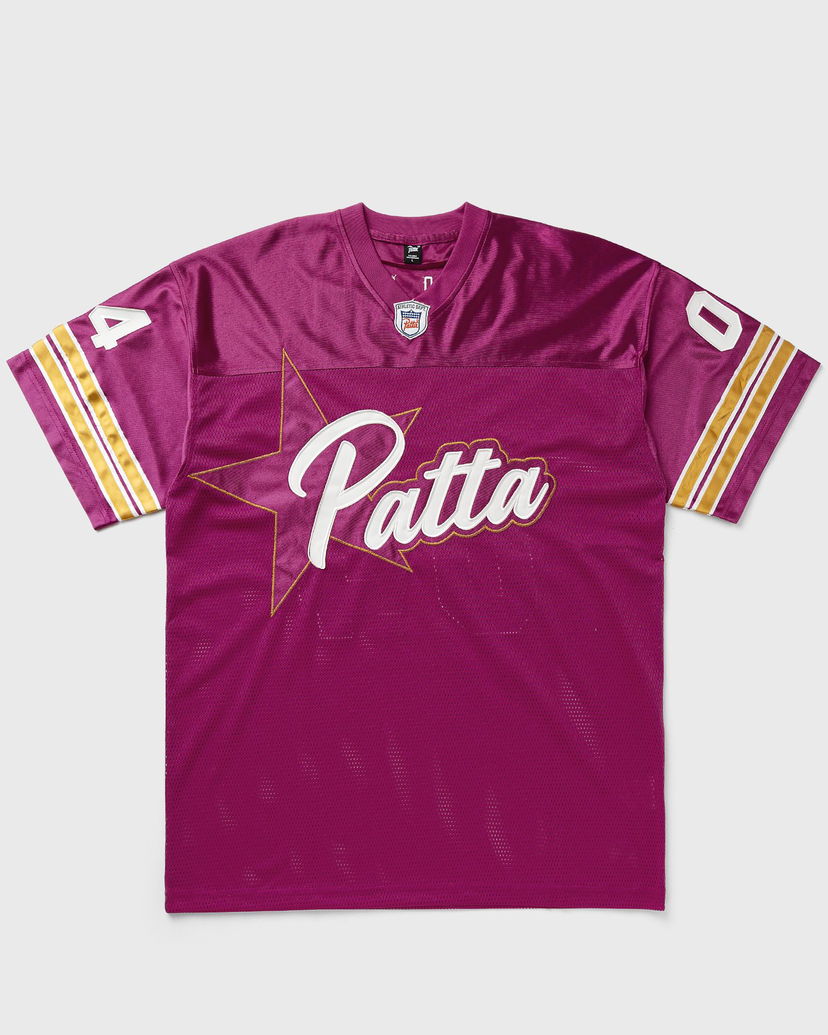 Dres Patta All Star Athletic Dept Football Jersey Lila | POC-AW25-5000-298-0017-098