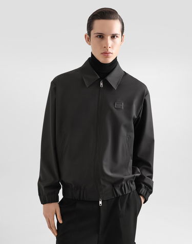 Bomber jakna Dolce & Gabbana Woolen Jacket With Tag Črna | G9BMUTFURK8N0542, 3