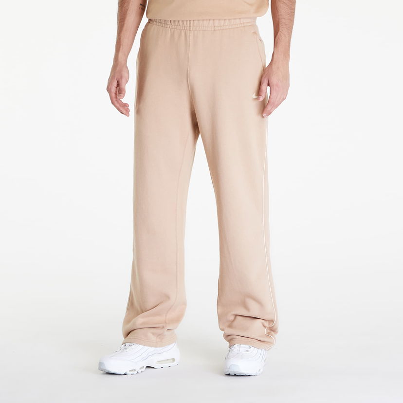 Trenirka Nike x NOCTA Men's Open-Hem Fleece Pants Bež | FZ4675-200