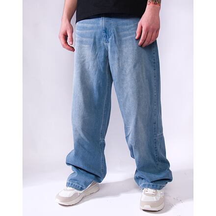 Kavbojke Karl Kani Karl Kani Og Aop Back Pocket Relaxed Baggy Jeans W30 Modra | KK-60000107