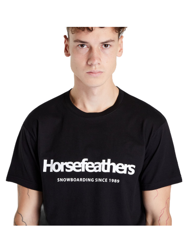 Majica Horsefeathers Quarter T-Shirt Črna | SM856T