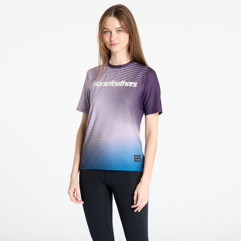 Majica Horsefeathers Quantum Bike Jersey Lila | TW044B
