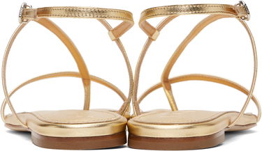 Modni dodatki Aeyde Aeyde Ella Leather Toe-Post Sandals Kovinski | A11-FS-BERS8MFL-0121-902-007, 1