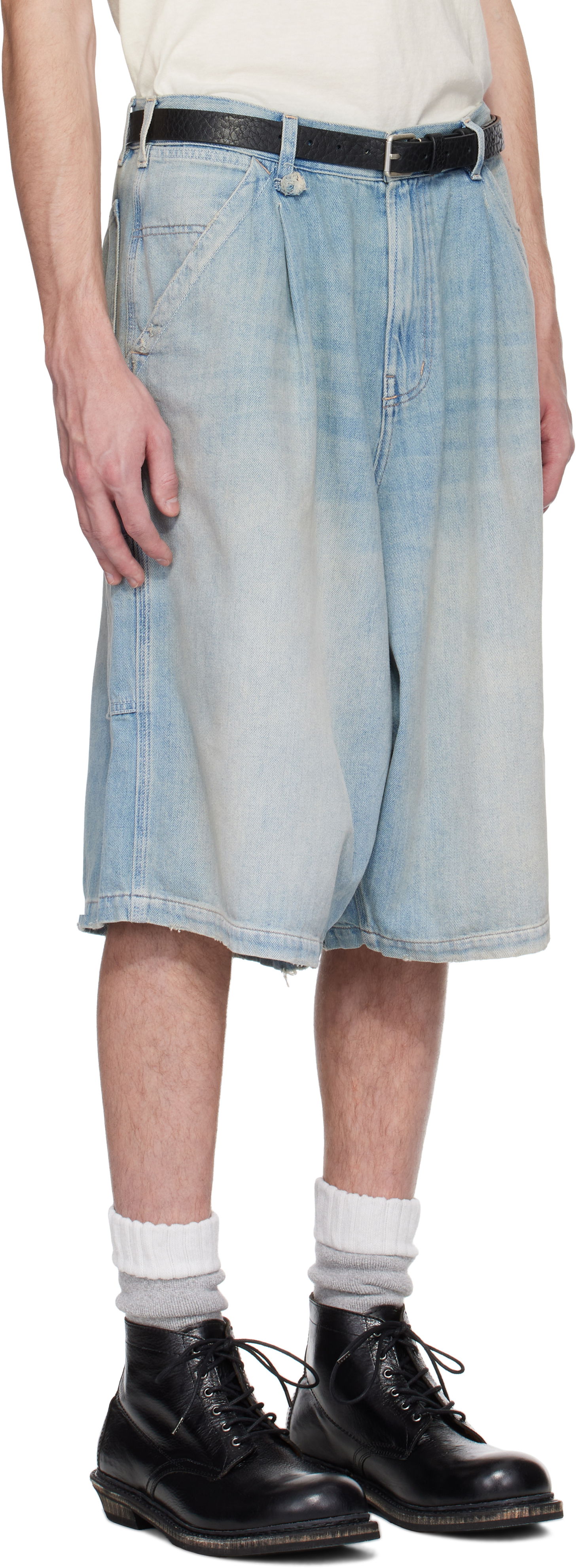 Kratke hlače R13 R13 Jesse Carpenter Denim Shorts Modra | R13MD153-D045A, 1