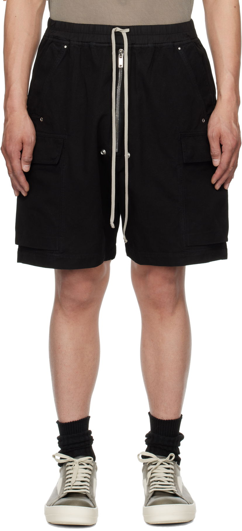 Kratke hlače Rick Owens Rick Owens DRKSHDW Hollywood Cargo Shorts Črna | DU01E3369 CVS