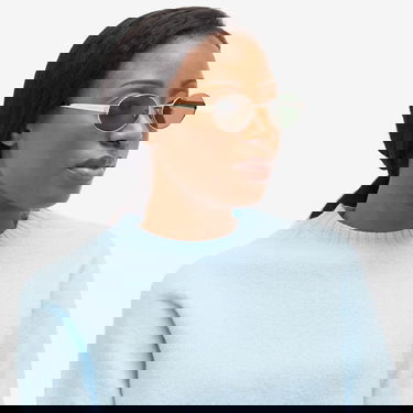 Sončna očala Saint Laurent Saint Laurent SL 692 Oval Sunglasses Kovinski | SL-692-003, 5