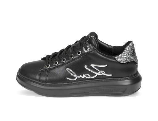 Superge in čevlji KARL LAGERFELD KAPRI Signia Lace Lthr Črna | KL62510A-00S