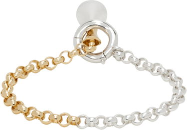 Zapestnica Bottega Veneta Bottega Veneta Drop Pendant Chain Bracelet Kovinski | 838147 V507D, 1