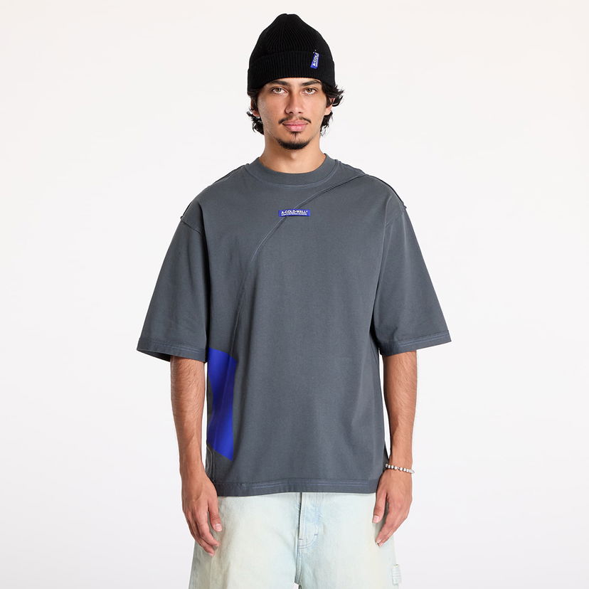 Majica A-COLD-WALL* Aspect T-Shirt Grey Slate Siva | ACWMTS199 Grey
