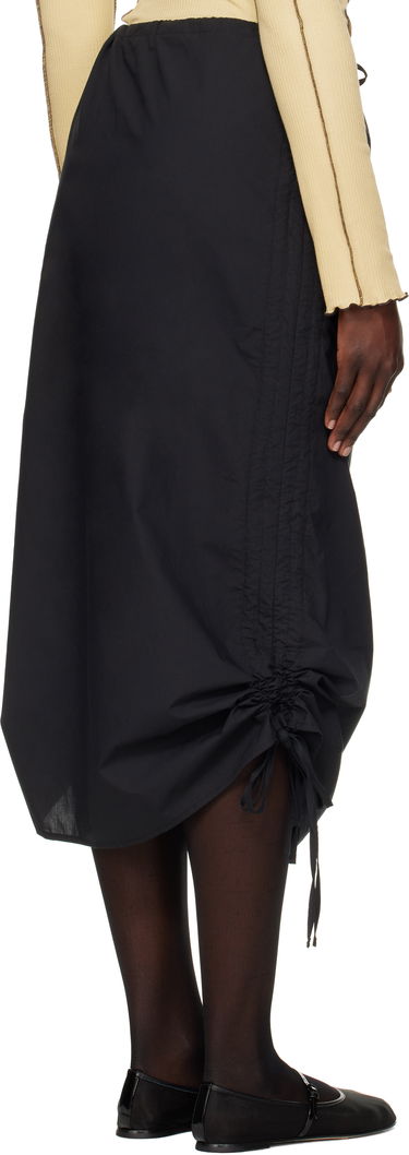 Krila Baserange Midi Skirt With Drawstring Črna | SKPS-CO-EXSP25, 2