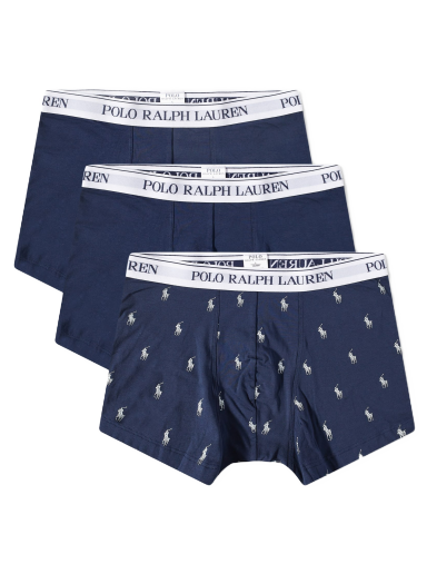 Boksarice Polo by Ralph Lauren Classic Trunk - 3 Pack Mornarica | 714830299058