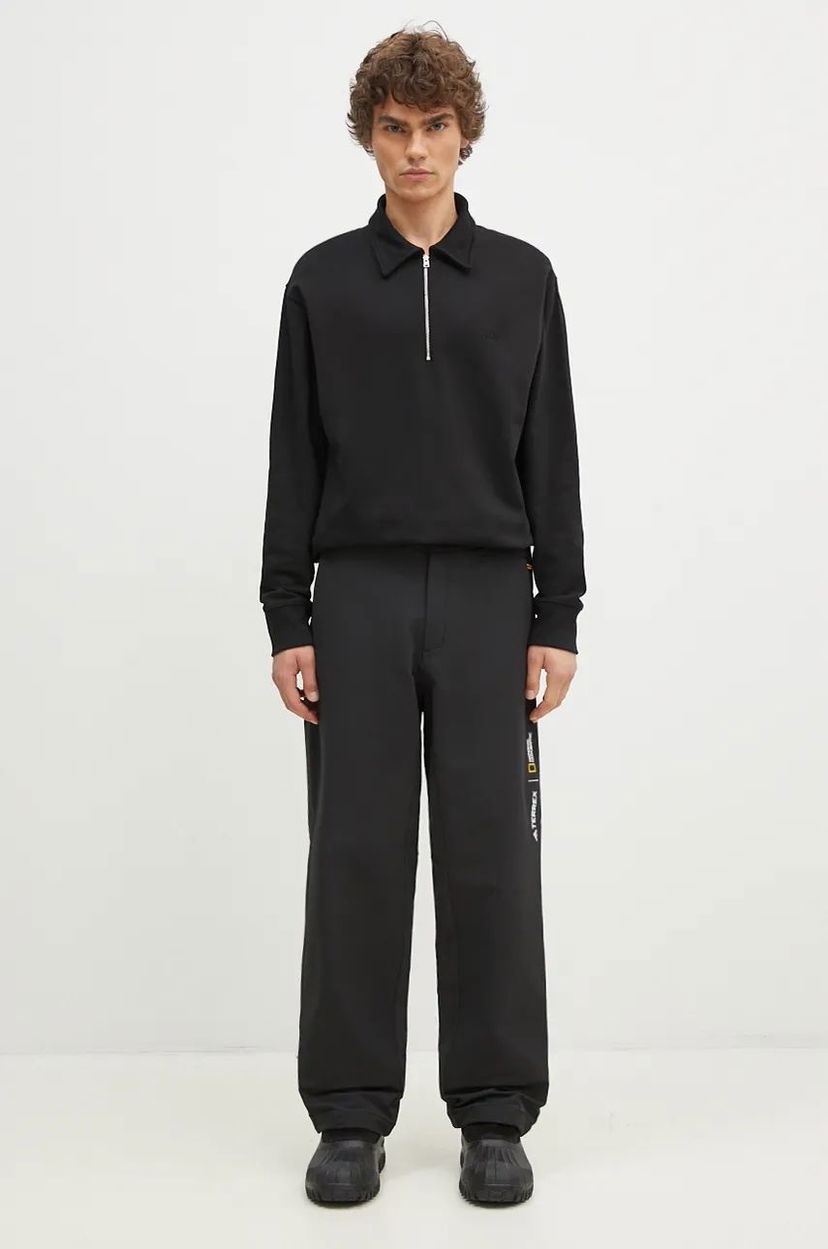 Pulover NORSE PROJECTS Relaxed Half Zip Sweatshirt Črna | N20.1369.9999