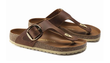 Superge in čevlji Birkenstock Gizeh Big Buckle Rjava | 1018785, 2