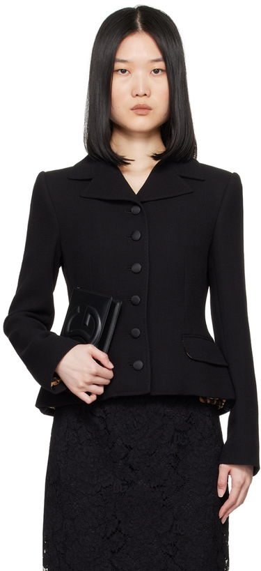 Denarnica Dolce & Gabbana Padded  Jacket Črna | F26AJT GDCL2, 0