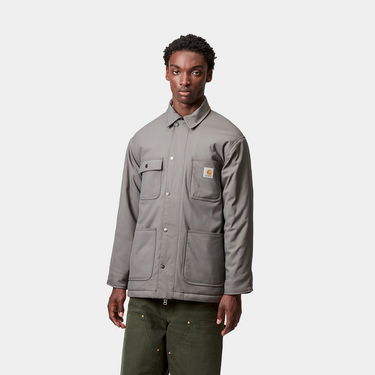 Plašči Carhartt WIP Carhartt WIP Leroy Chore Coat Siva | I035343_7, 1