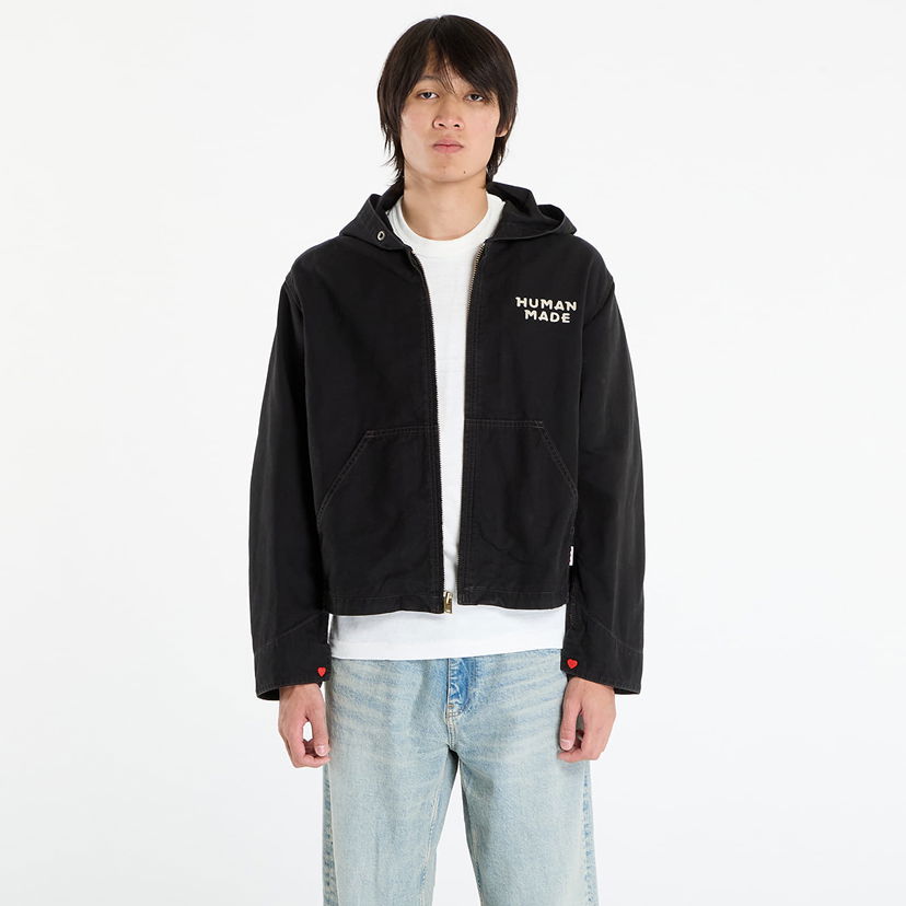 Jakna Human Made HUMAN MADE Hooded Jacket Črna | HM30JK033BK