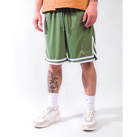 Kratke hlače Karl Kani Karl Kani Signature Mesh Shorts Zelena | KM-PS011-101-11